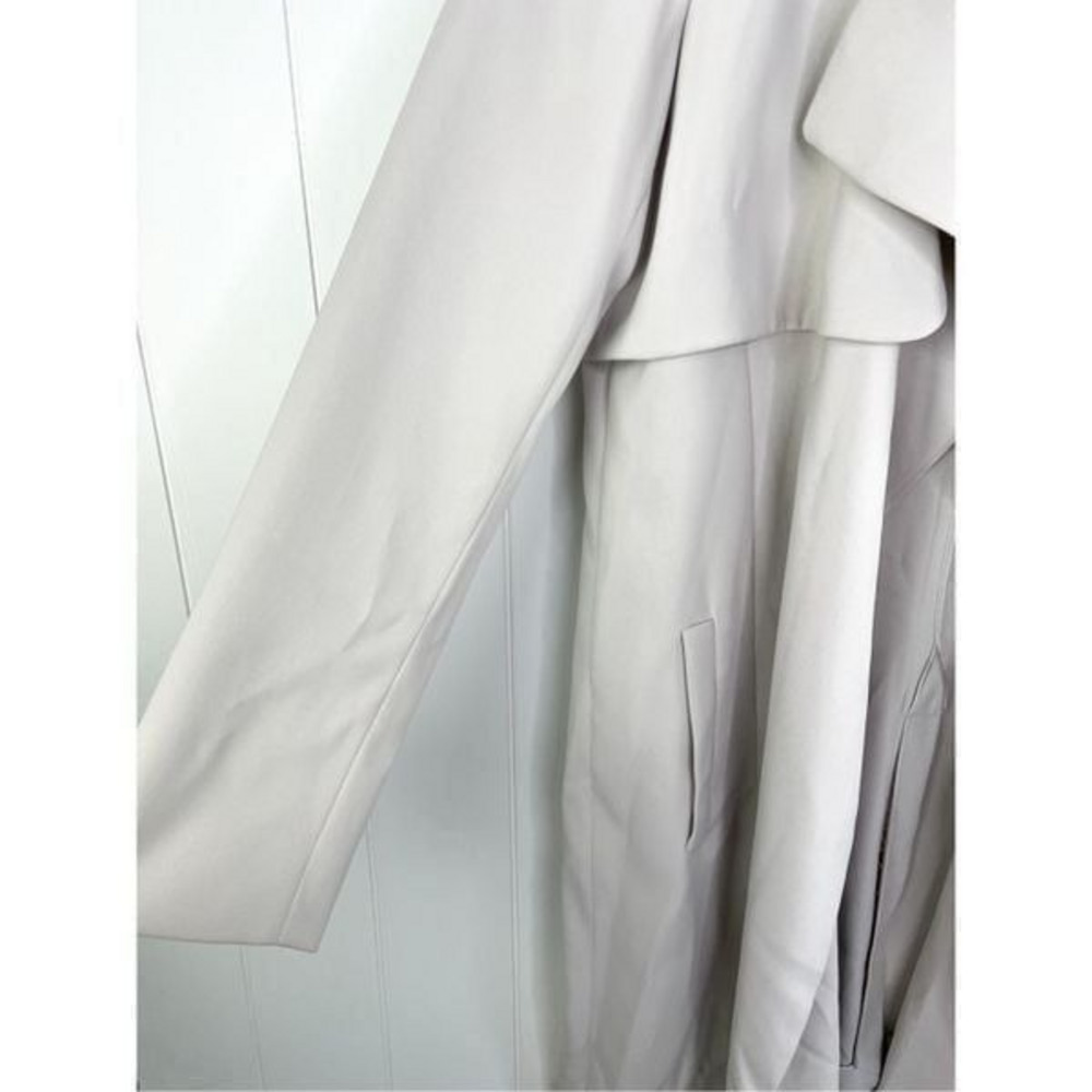 Georges Rech Paris Beige‎ Long Draped Coat 40 (M) - Picture 3 of 8
